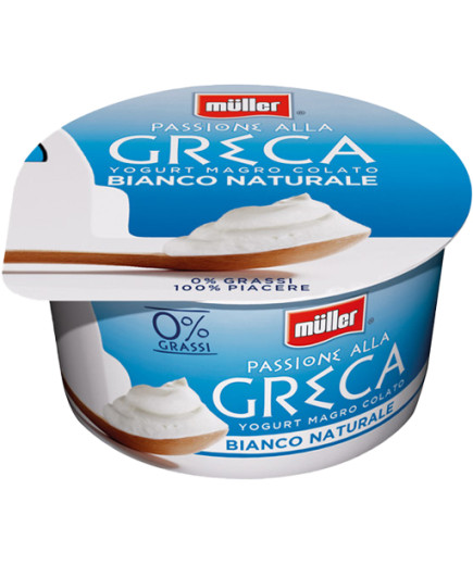 MULLER PASSIONE ALLA GRECA 0% GRASSI G.150 BIANCO