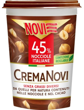 NOVI CREMA G. 350 45% NOCCIOLE