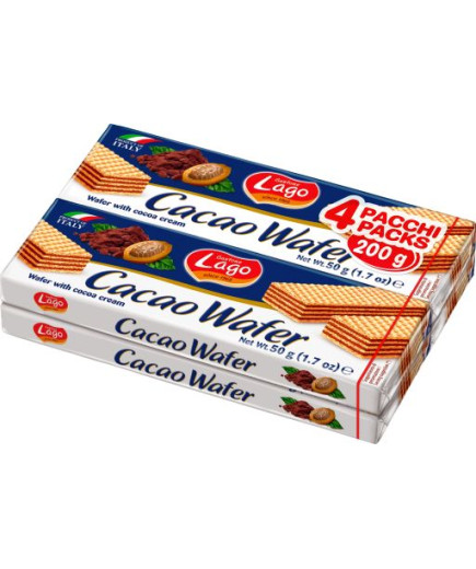 Lago Wafer Multipack Cacao gr.50 X4