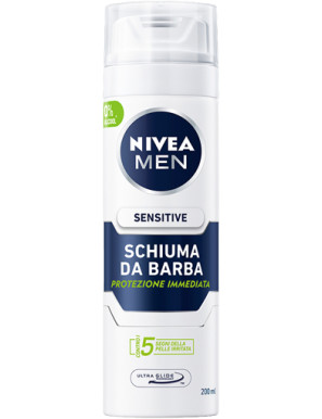 Nivea Schiuma Barba Sensitive ml.200