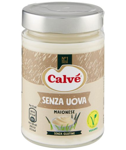 Calvè Maionese ml.270 Vaso in Ventro Vegana Senza Uova