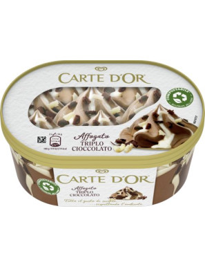 Algida New Carte D'Or Affogato Triple Chocolate gr.500