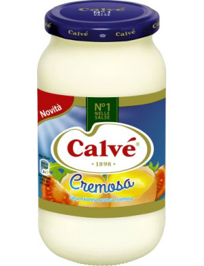 Calve' Maionese Cremosa ml.450 Vaso Vetro