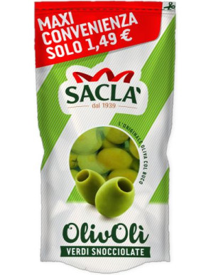 SACLA' OLIVOLI' VERDI LE SNOCCIOLATE MAXI FORMATO G.375 BS.