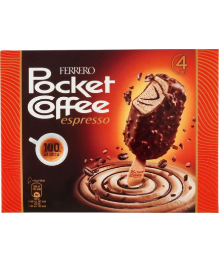 Ferrero Pocket Coffee Ice Cream Stick gr.41X4