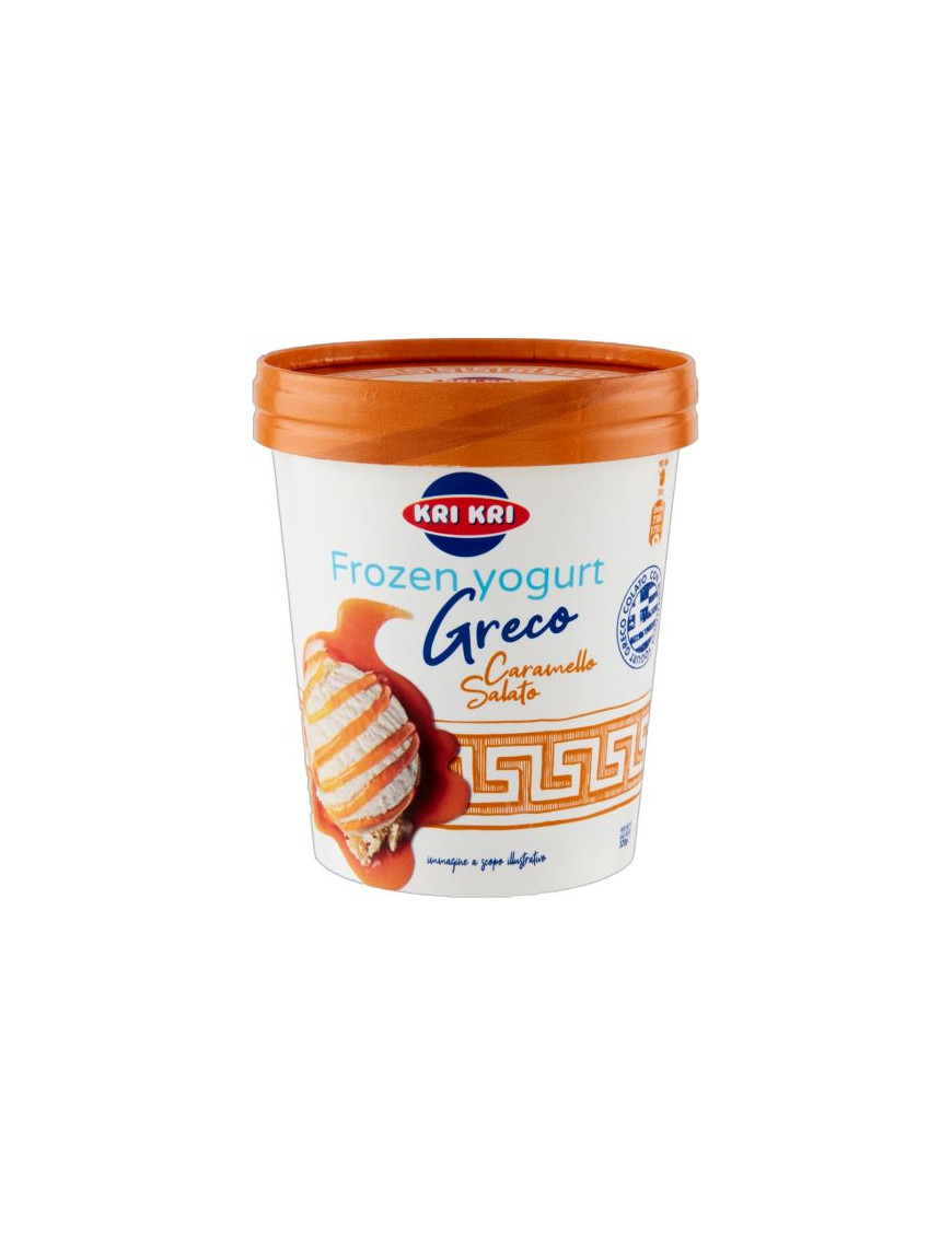 GELATO ALLO YOGURT GRECOCARAM.SALATO VS G.320 KRI KRI