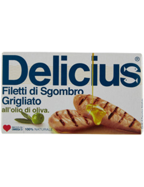 Delicius Sgombro Grigliato In Olio gr.85