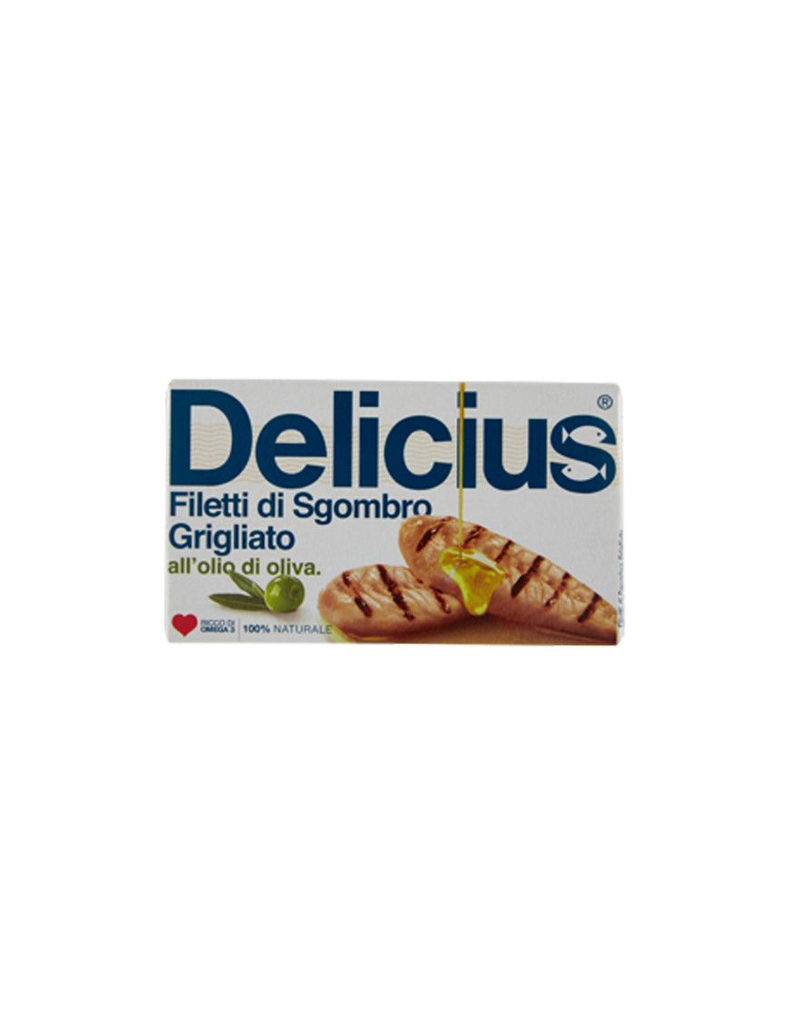 Delicius Sgombro Grigliato In Olio gr.85