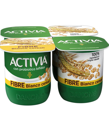 Danone Activia Fibre Bianco/Cereali gr.125x