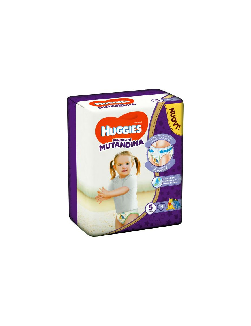 HUGGIES PANNOLINO MUTANDINA KG.12/17 X14PZ (5)