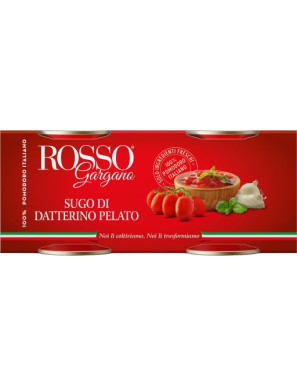 Rossogargano Sugo Fresco Di Datterino Pelato gr.230 X2