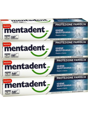 MENTADENT DENT.IGIENE QUOTIDIANA ML.75X4 (QUADRIPACCO)