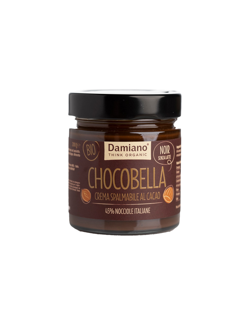 DAMIANO CHOCOBELLA CREMA CACAO S/LATTE E NOCCIOLA G.200