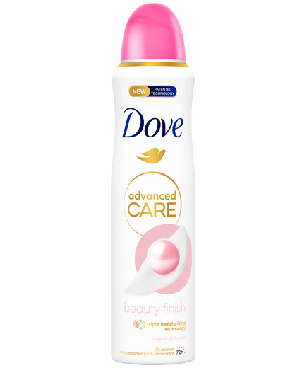 DOVE DEO SPRAY ADVANCED CARE BEAUTY FINISH ML.150