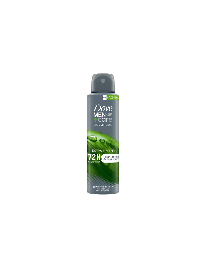 DOVE DEO SPRAY MEN ADVANCED CARE EXTRA FRESH ML.150