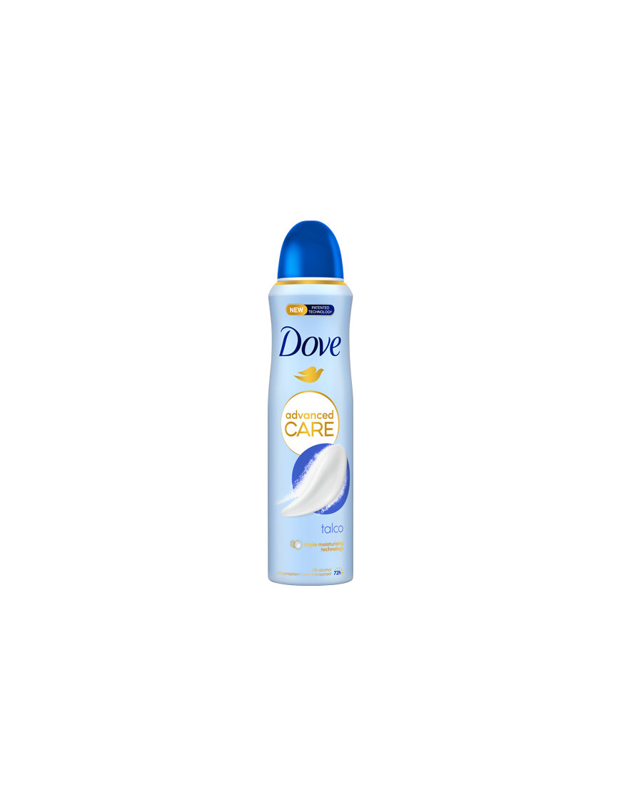 DOVE DEO SPRAY ADVANCED CARE TALCO ML.150