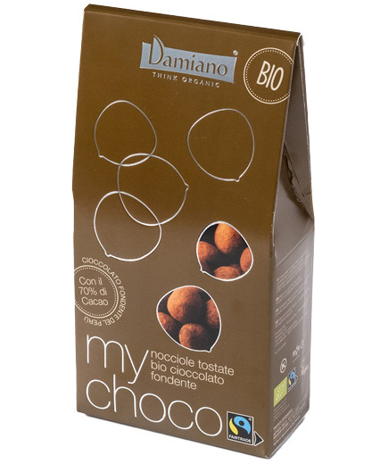 DAMIANO MY CHOCOC NOCCIOLE AL CIOCCOLATO FONDENTE G.100