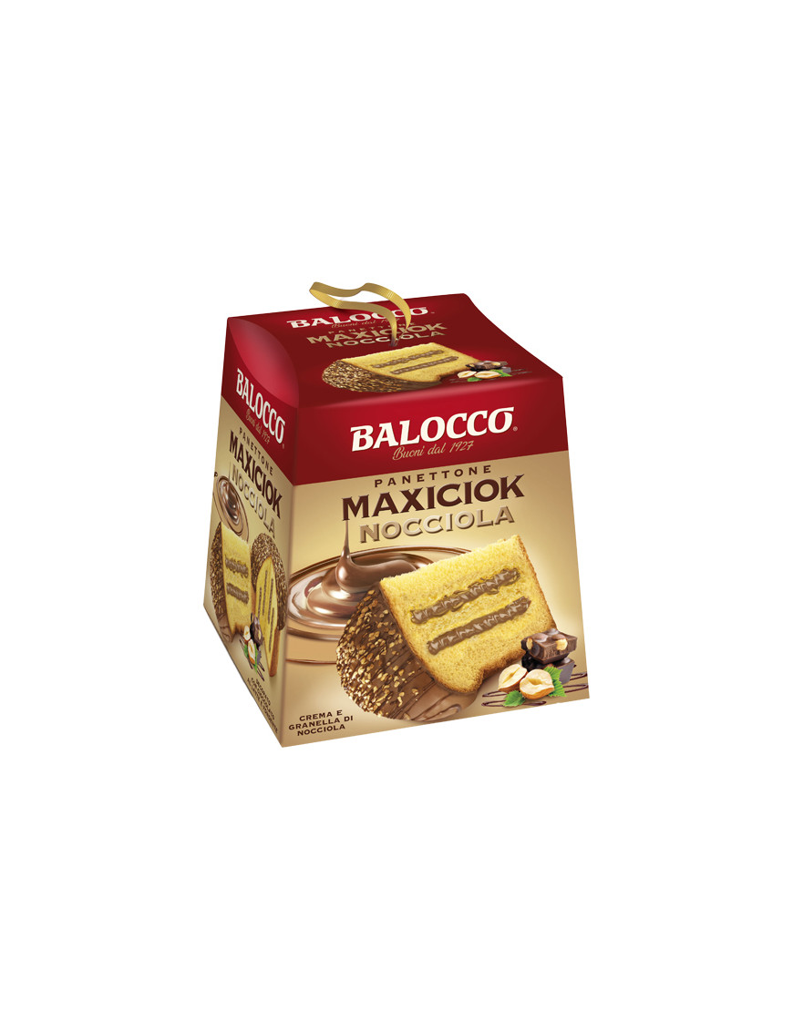 BALOCCO PANETTONE FARCITO G.8000 NOCCIOLA - MAXICIOK