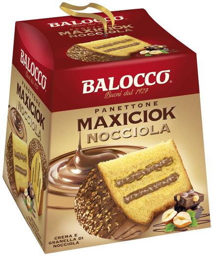 BALOCCO PANETTONE FARCITO G.8000 NOCCIOLA - MAXICIOK