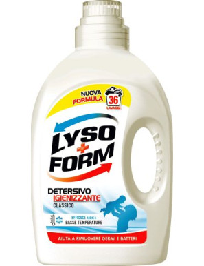 Lysoform Lavatrice Liquido Classico 36 Misurini lt.1,62