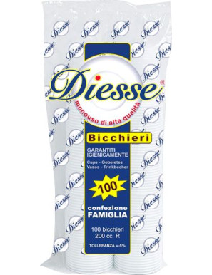 Diesse Bicchieri cc.200 X100