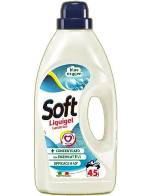 Soft Blue Oxigen Lavatrice Liquido 45 Lavaggi Classico lt.2,25