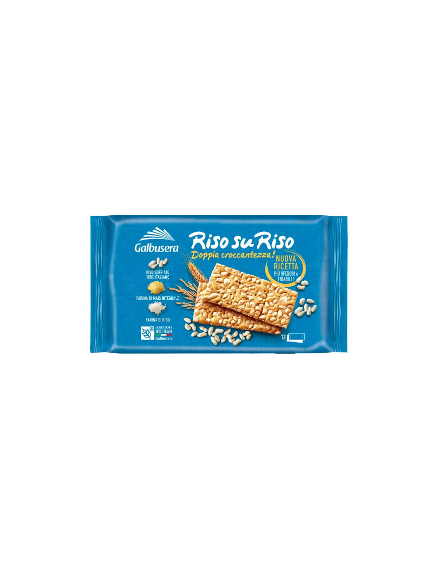 Galbusera Crackers Riso Su Riso gr.380