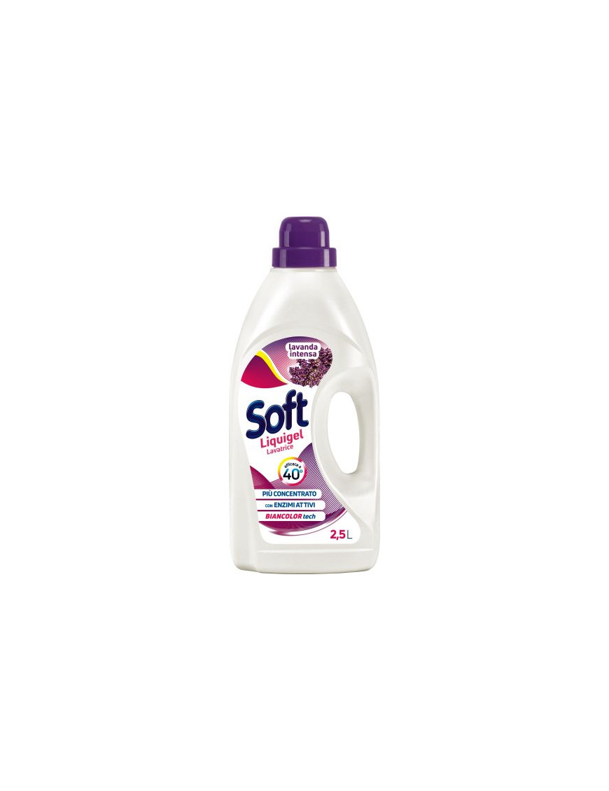 Soft Lavatrice Liquido 45 Lavaggi Lavanda lt.2,25