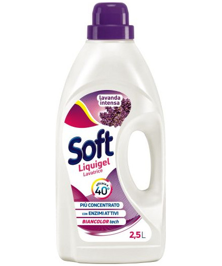 Soft Lavatrice Liquido 45 Lavaggi Lavanda lt.2,25