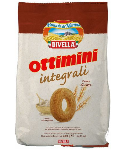 Divella Ottimini Integrali gr.400 (Bisc.Integrali)