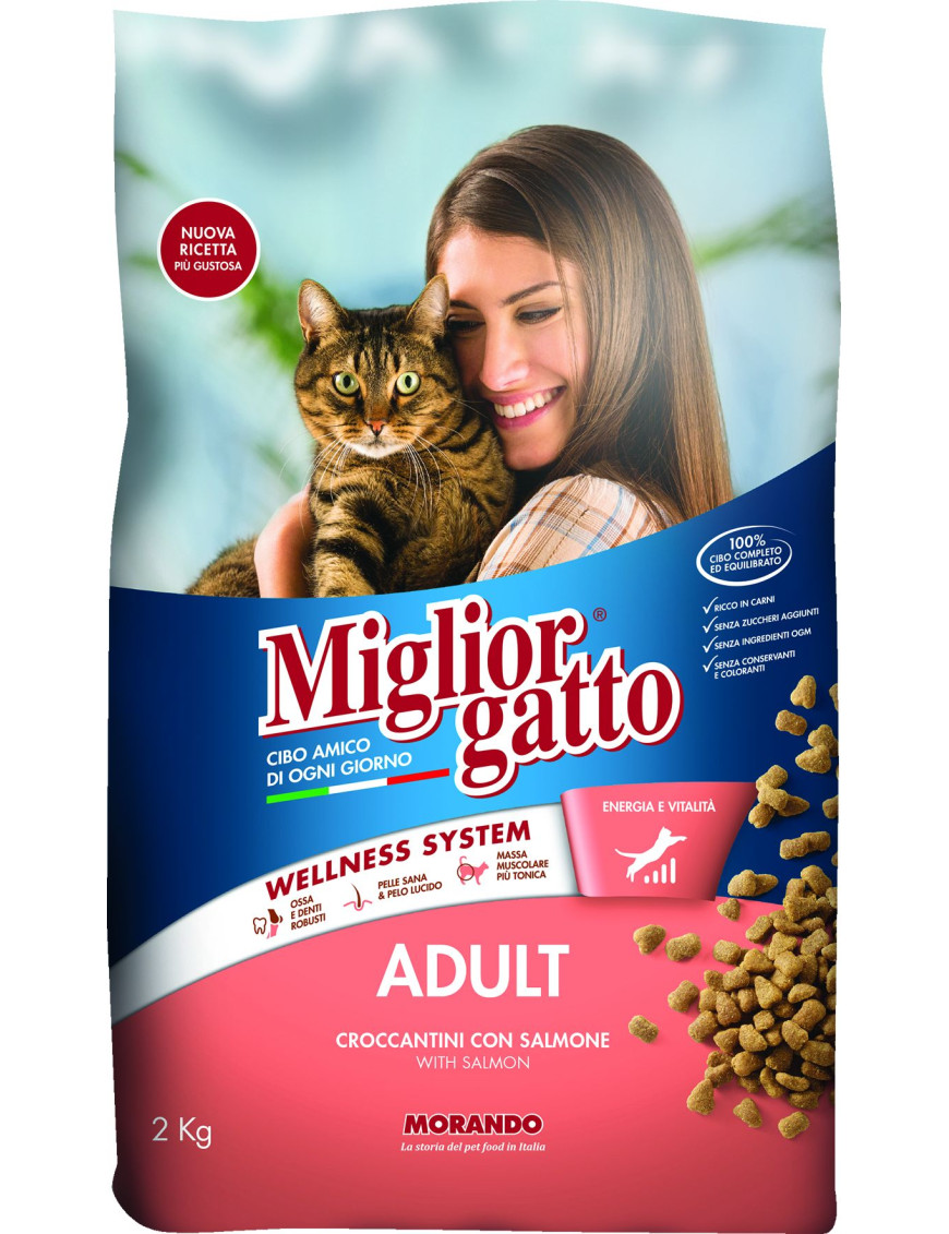 Morando Miglior Gatto Crocchette Manzo Fegato kg.2