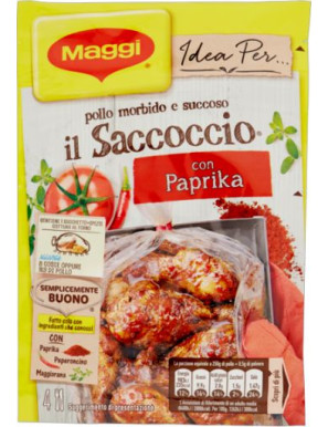 Maggi Il Saccoccio Gusto Saporito Paprika gr.34