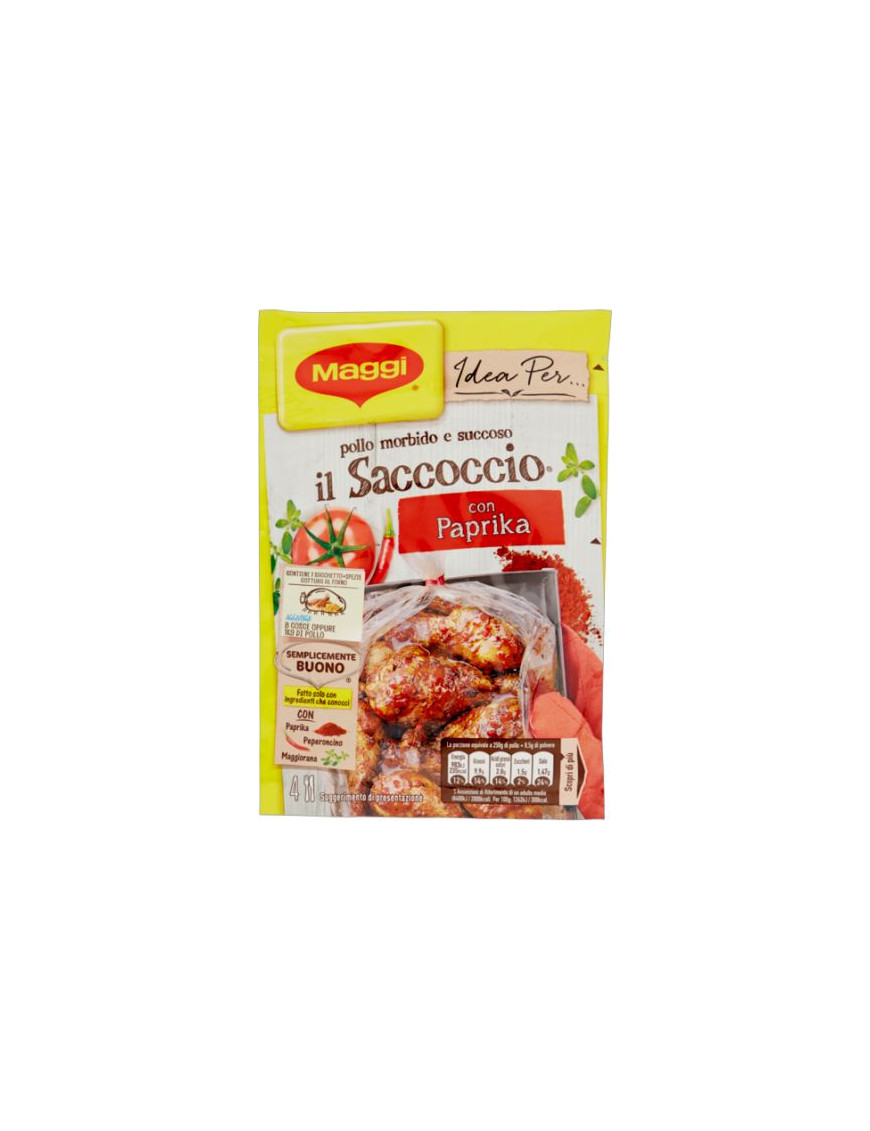 Maggi Il Saccoccio Gusto Saporito Paprika gr.34