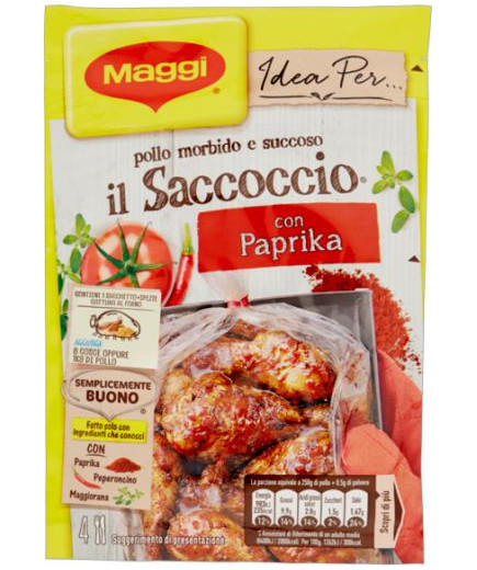 Maggi Il Saccoccio Gusto Saporito Paprika gr.34