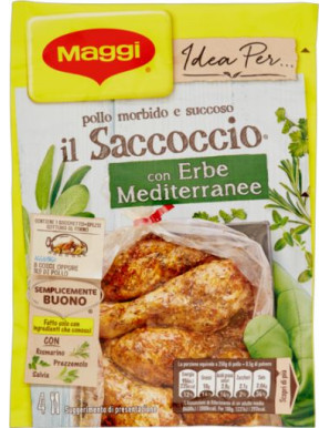 Maggi Il Saccoccio Gusto Erbe Mediterraneo gr.34