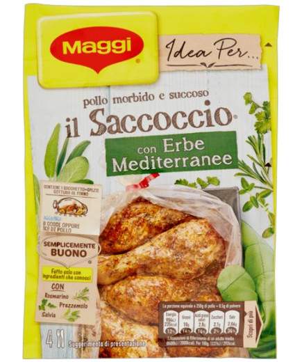 Maggi Il Saccoccio Gusto Erbe Mediterraneo gr.34