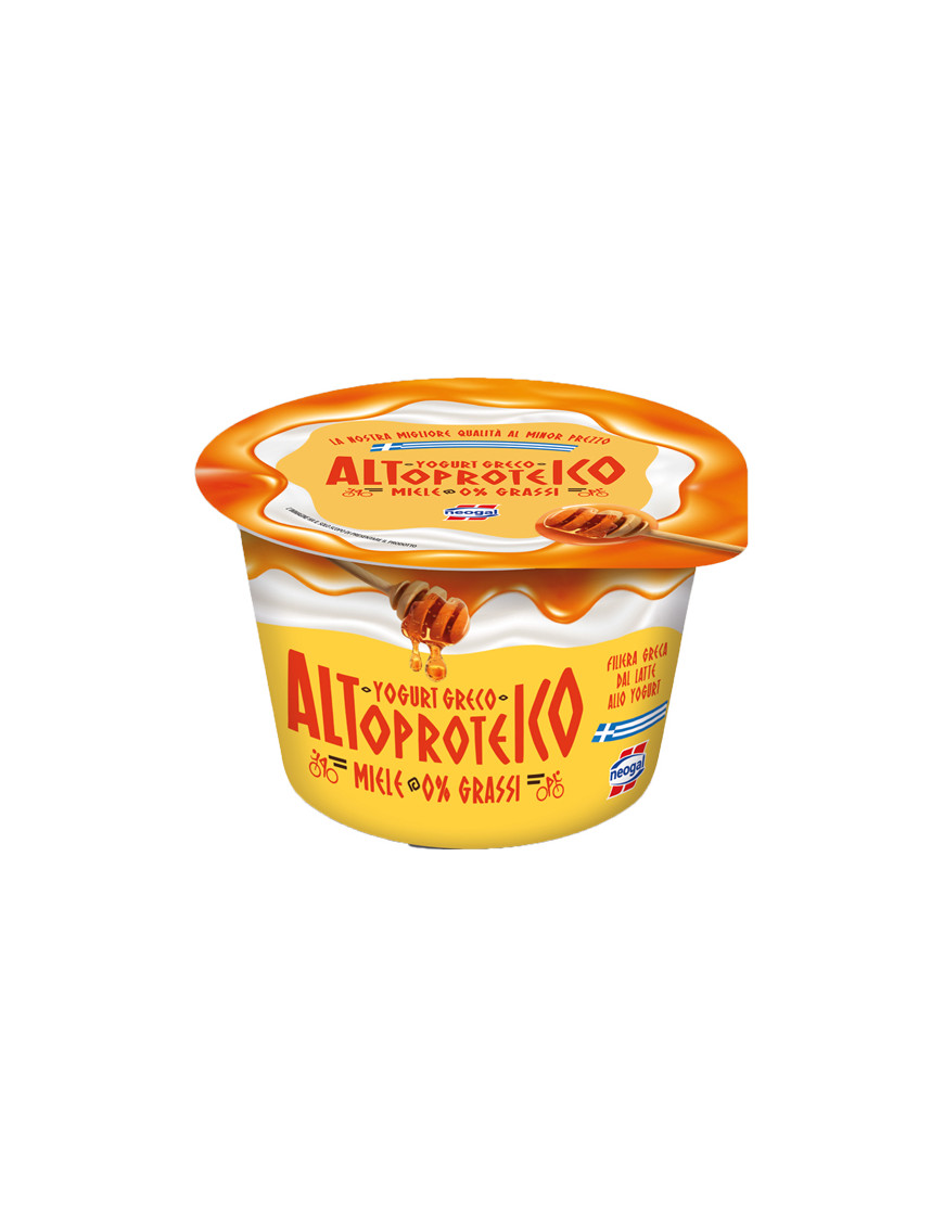 NEOGAL YOGURT GRECO MIELE 0% GRASSI  ALTOPROTEICO G.150