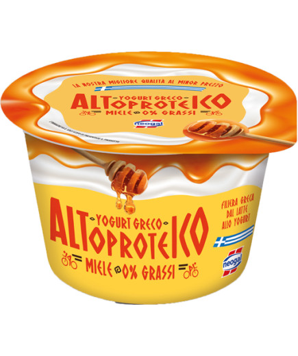 NEOGAL YOGURT GRECO MIELE 0% GRASSI  ALTOPROTEICO G.150
