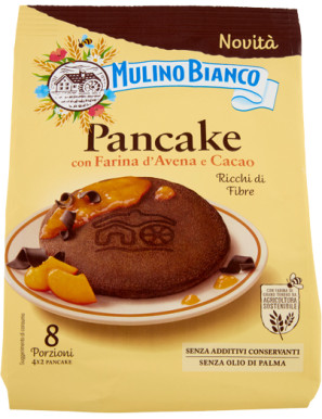 BARILLA PANCAKE AVENA E CACAO G.256
