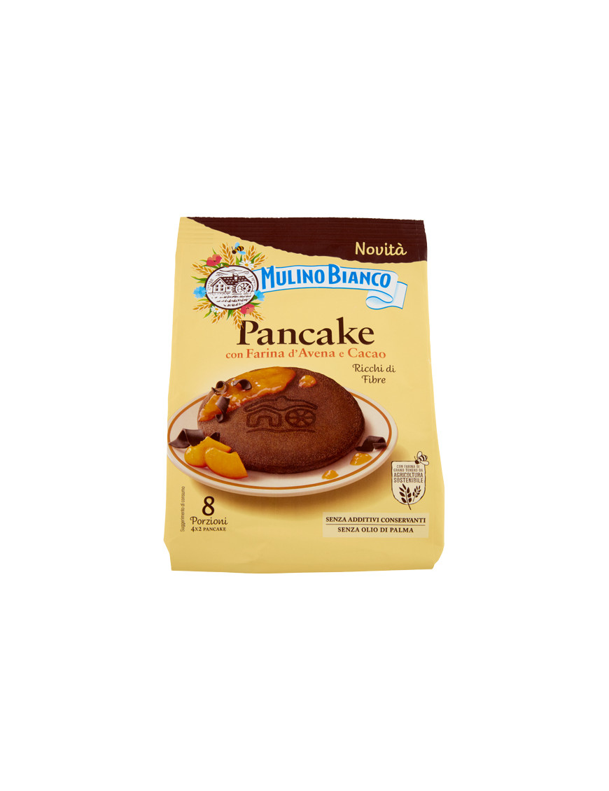 BARILLA PANCAKE AVENA E CACAO G.256