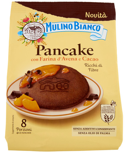 BARILLA PANCAKE AVENA E CACAO G.256