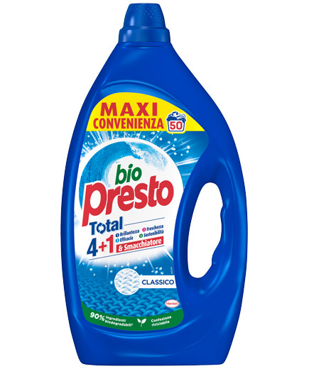 BIO PRESTO LAV.LIQ.50 LAVAGGICLASSICO