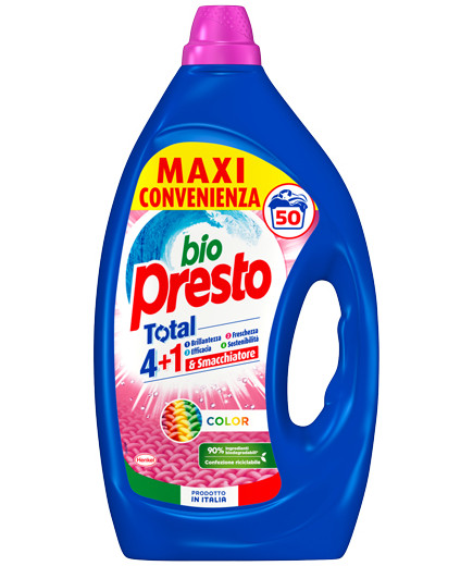 BIO PRESTO LAV.LIQ.50 LAVAGGICOLOR
