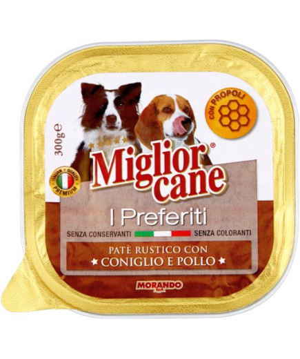 Morando Miglior Cane I Preferiti Coniglio Pollo gr.300