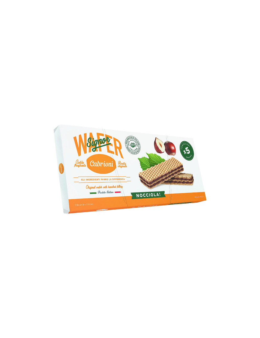 CABRIONI WAFER G.45X5 NOCCIOLA