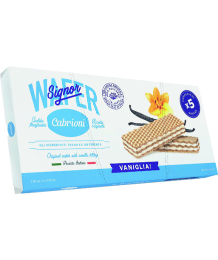 CABRIONI WAFER G.45X5 VANIGLIA