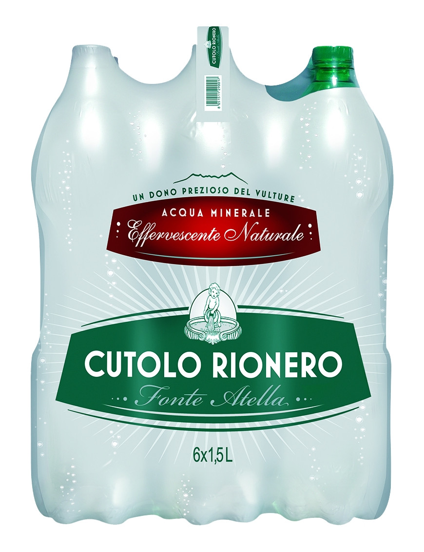 Cutolo Acqua Effervescente Naturale lt.1,5 Pet