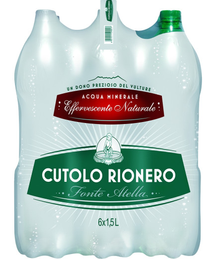 Cutolo Acqua Effervescente Naturale lt.1,5 Pet