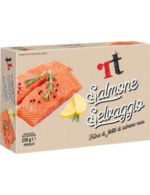 RT  FILETTO SALMONE SELVAGGIO GR.250 ASTUCCIO -SURGE-