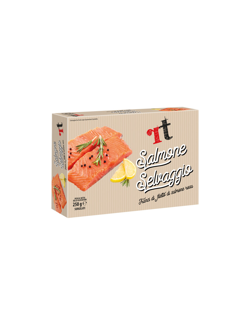 RT  FILETTO SALMONE SELVAGGIO GR.250 ASTUCCIO -SURGE-